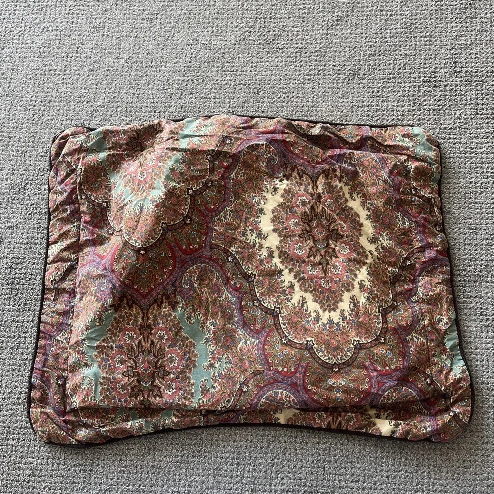 Vintage Ralph Lauren Emerson Paisley Twin Duvet, Bed Skirt, Pillow Case. Cotton‎